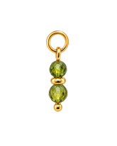 Charm PEARL GREEN GOLD