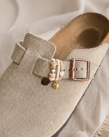 Shoe Charm Set COASTAL PEARL