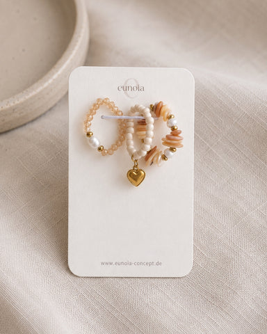Shoe Charm Set COASTAL PEARL