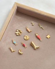 Charm FLOWER GOLD