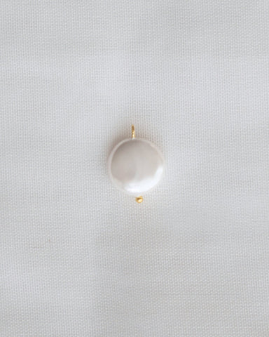 Charm COIN FESHWATER PEARL