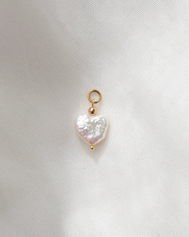 Charm FRESHWATER PEARL HEART