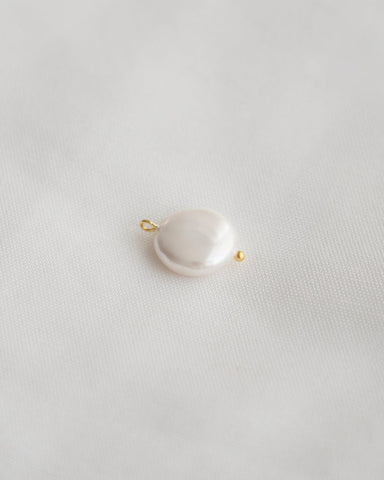 Charm COIN FESHWATER PEARL