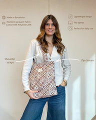 Tote Bag mit Reißverschluss ONDA