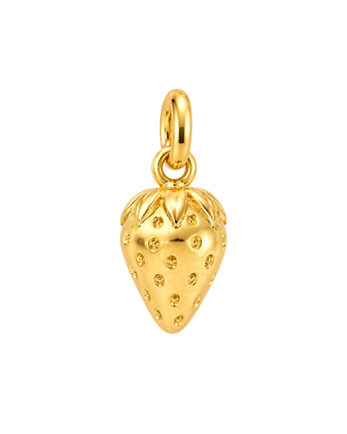Charm STRAWBERRY GOLD