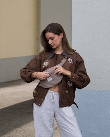 Bomber Jacke mit Stickerei FLORENCE