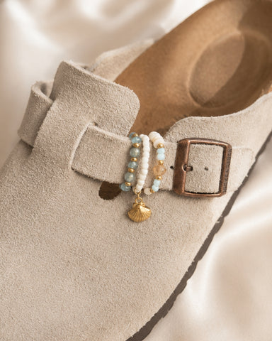 Shoe Charm Set MEDITERRANEAN BLUE