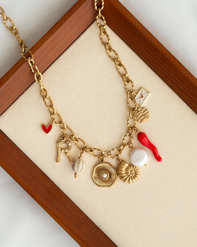 Charm COIN FESHWATER PEARL